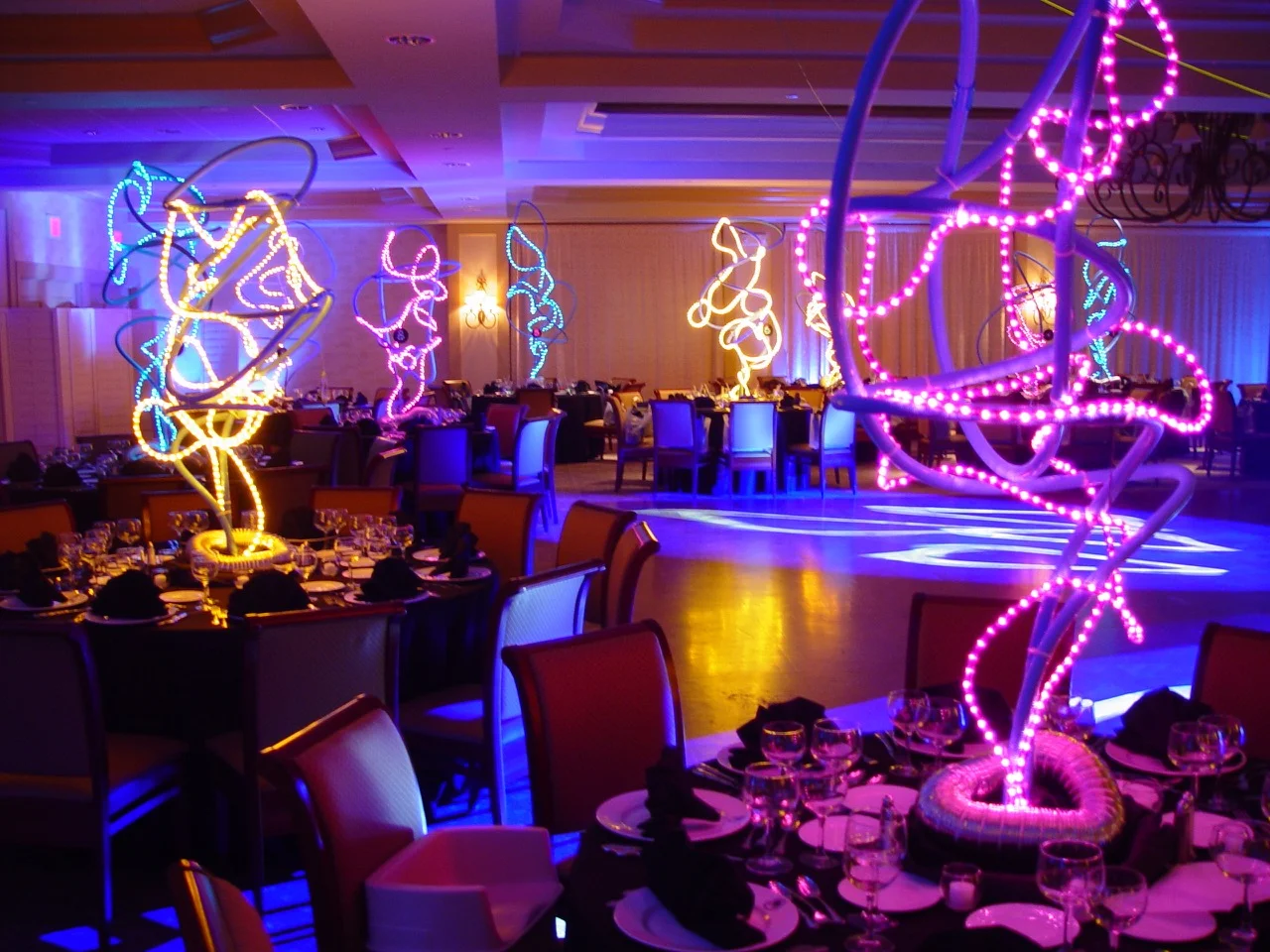 Bar Mitzvah Party Lighting