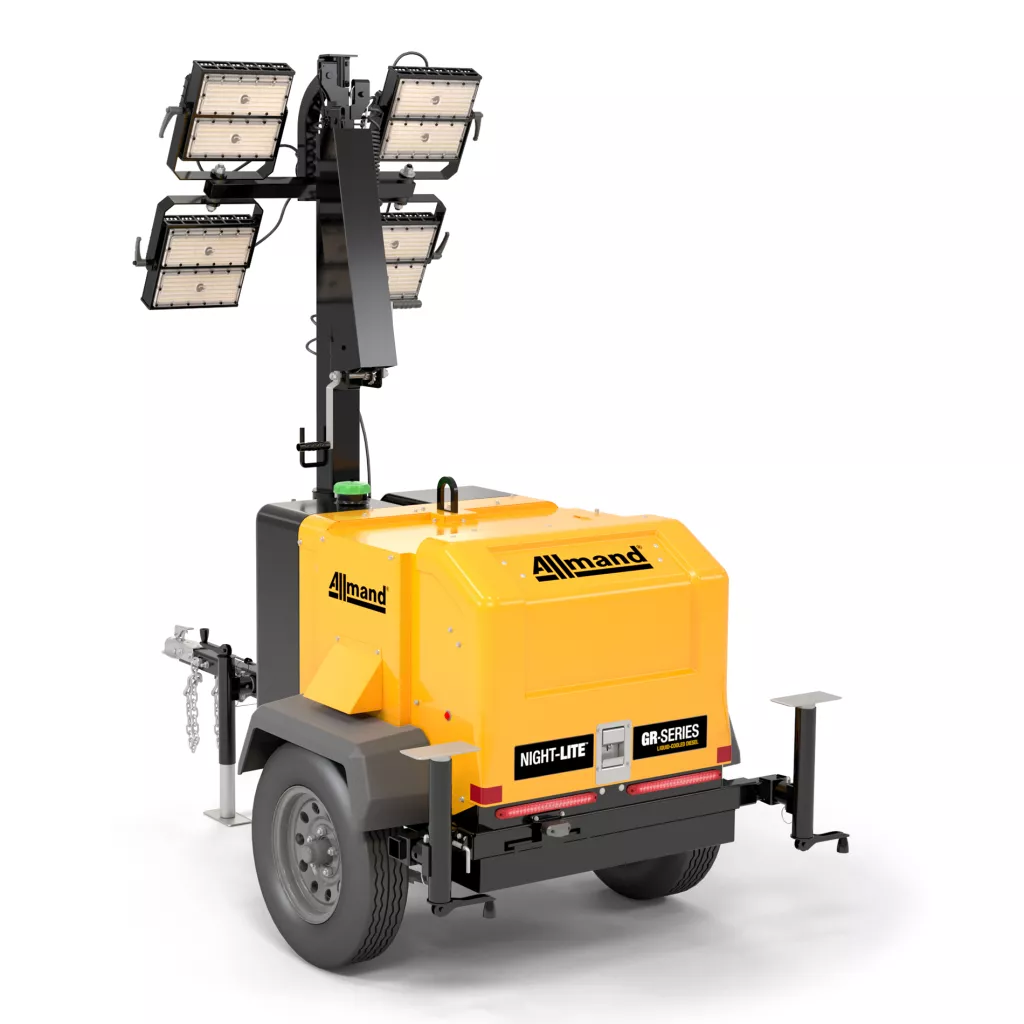 Professional rental lighting installation